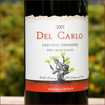 Del Carlo Winery's 2007 Old Vines Zinfandel photo
